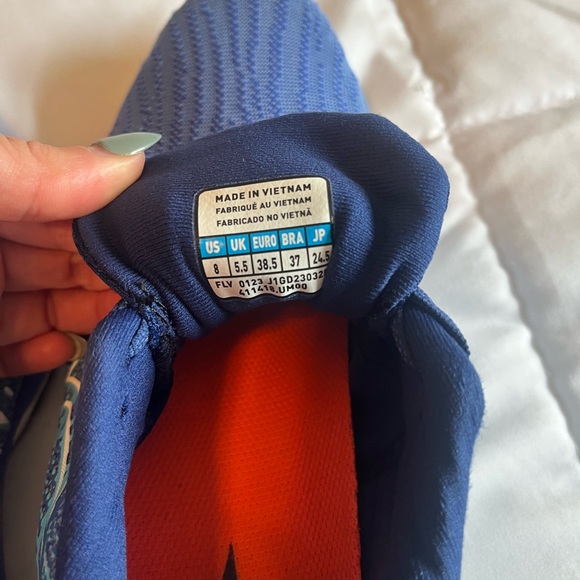 Mizuno Women’s Wave Rider 27 Blue Running Shoes Size 8 - Picture 3 of 6